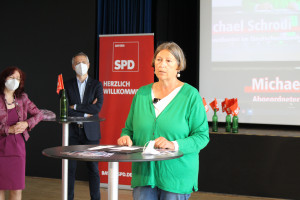...die designierte AWO-Präsidentin und ehemalige Landtagsabgeordnete Kathrin Sonnenholzner...