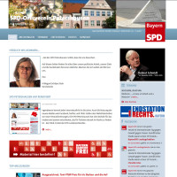 Screenshot der Website