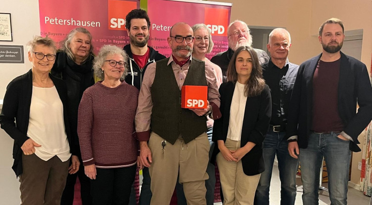 Das Team um den Bürgermeisterkandidaten Frank Peter Münch